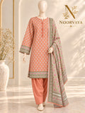 Coral Garden 3-Piece Printed Suit - front final view